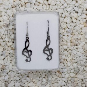 Náušnice houslové klíče