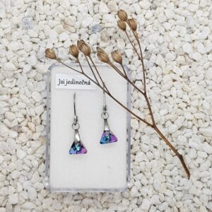 Trojúhelníkové náušnice