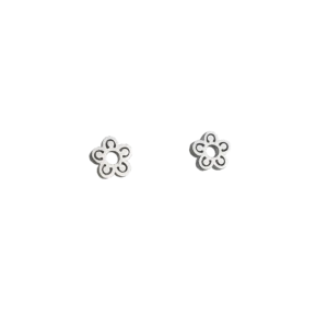 Náušnice puzety kytičky