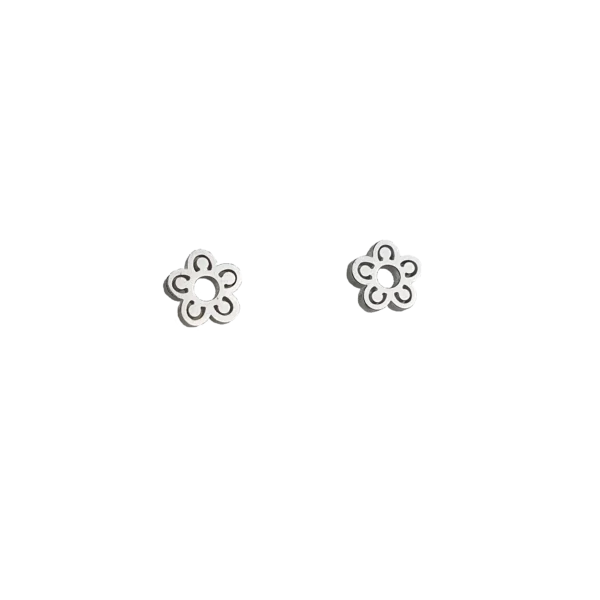 Náušnice puzety kytičky