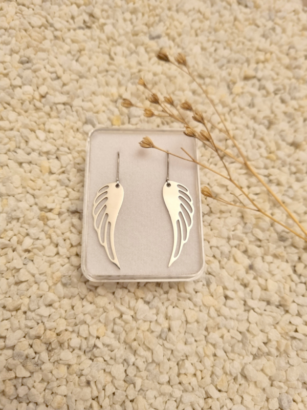 Náušnice andělská křídla