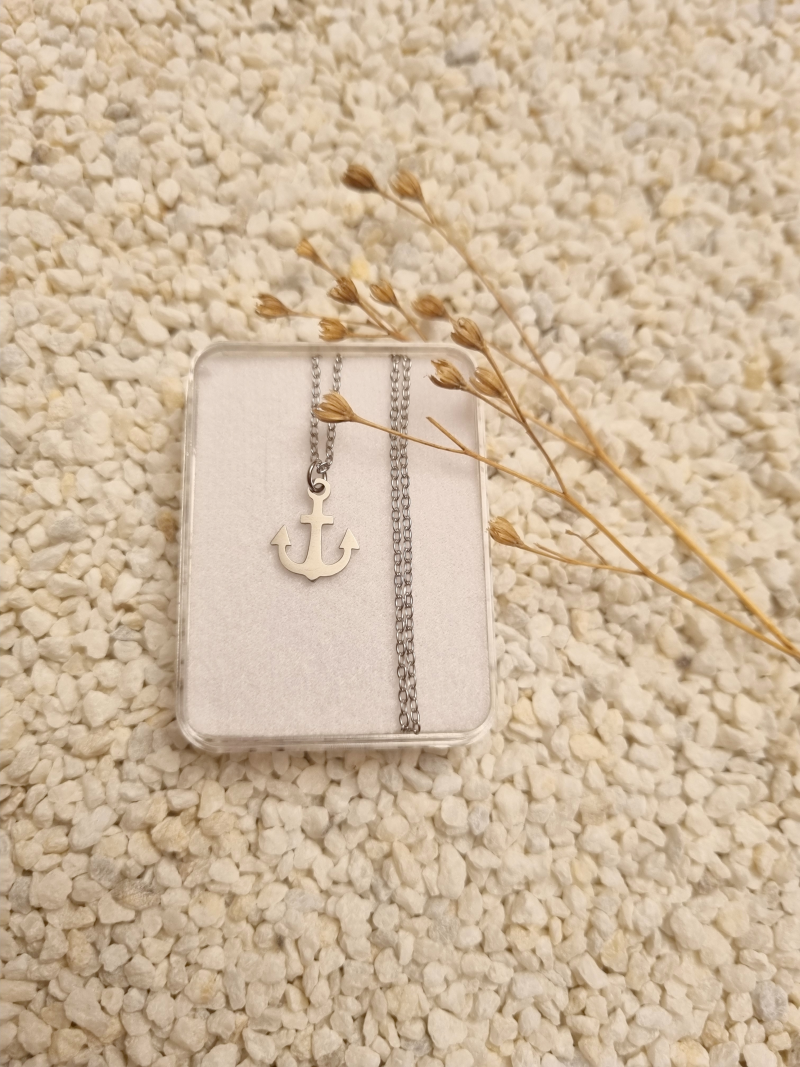 Řetízek s přívěskem kotva