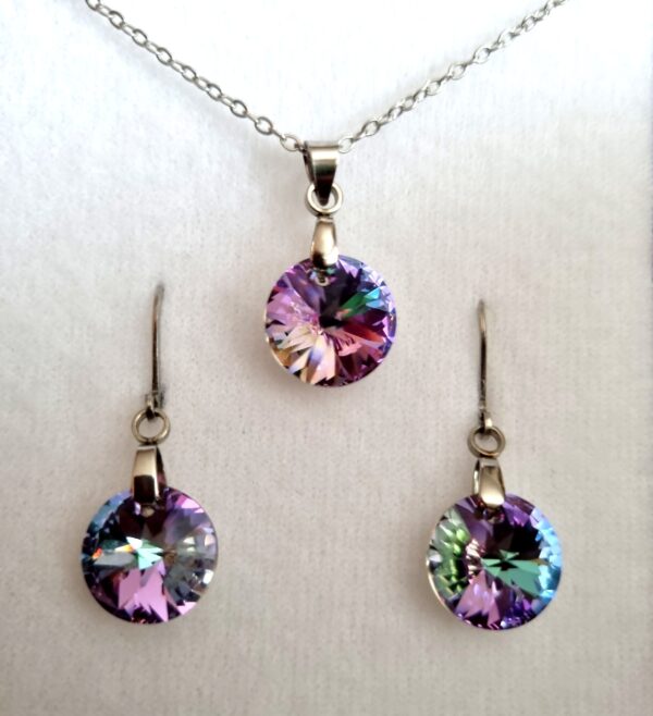 Kulatá souprava v odstínech ledového království